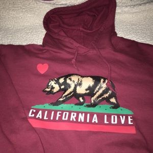 california love hoodie